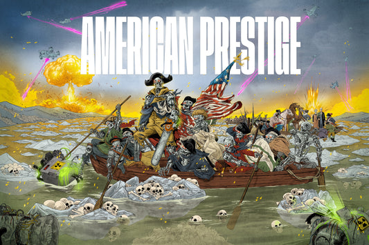 American Prestige "Robo Washington Crossing the Delaware" Limited Edition Poster